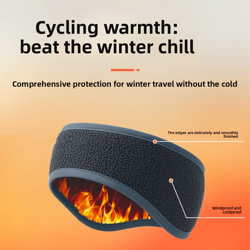 Warm Fleece Sports Headbands S - Winter Headband Fleece 评论和价格