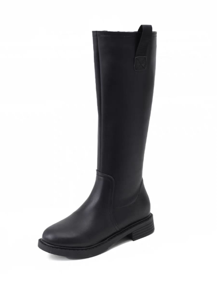 Autumn Winter Fleece-Lined Bla - Waterproof Winter Boot 评论和价格