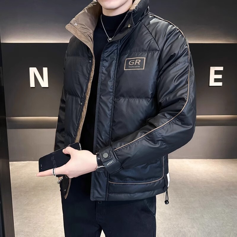 Fall Winter Men's White Duck D - Down Jacket Packable 评论和价格