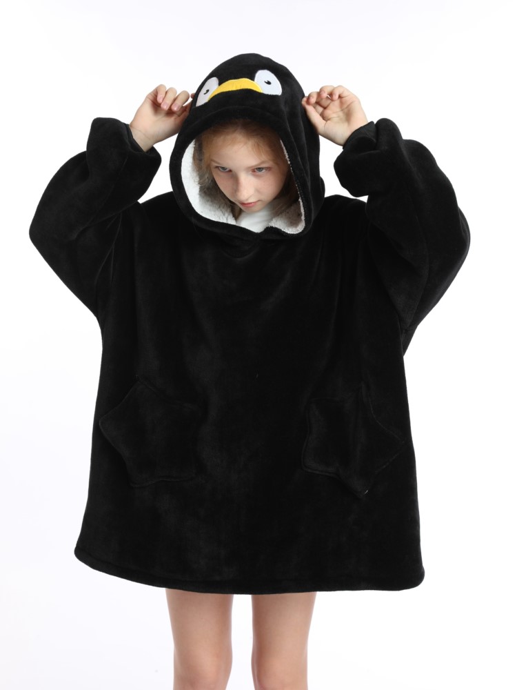 Winter Sherpa Blanket Teens Ho - Sherpa Hoodie Fleece 评论和价格