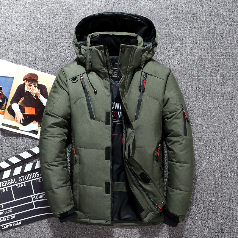 -20 Degree Winter Clothing Men - Down Jacket Packable 评论和价格