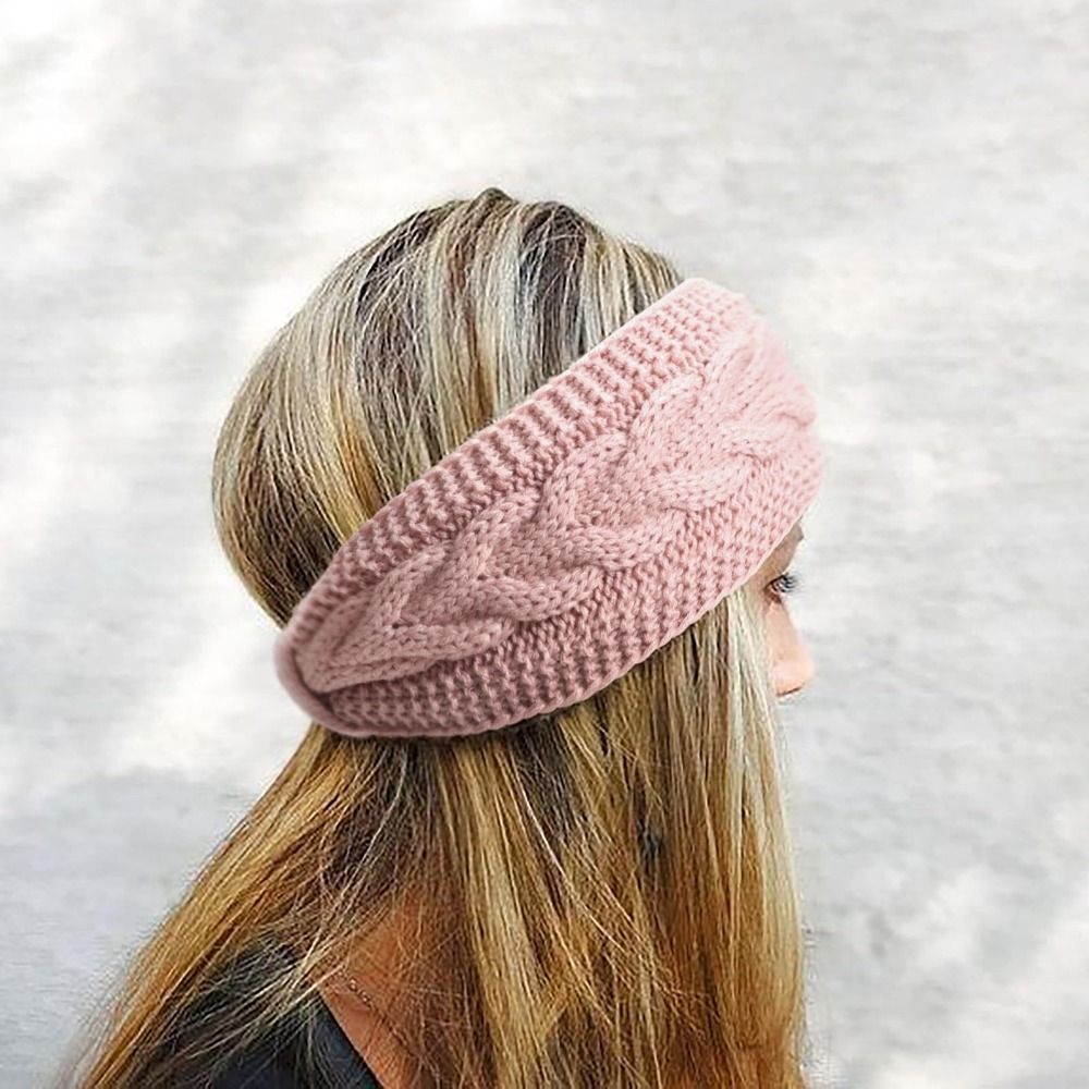 Winter Knitted Women Headbands - Winter Headband Fleece 评论和价格
